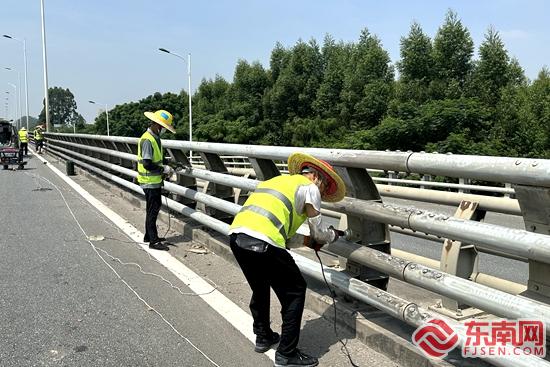 G319线漳州台商区段公路安全提升工程火热进行