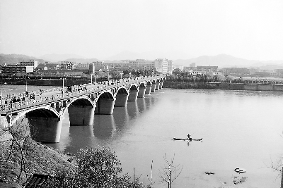 上世纪80年代的邵武市区远眺