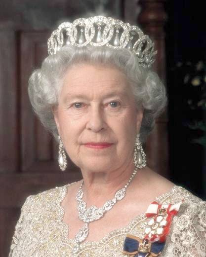 资料图:英国女王伊丽莎白二世