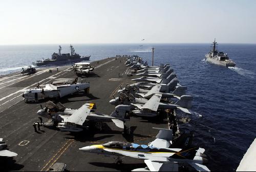 96年台海危机揭秘:近40艘美军舰开进台湾海域