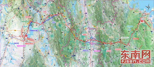 福厦铁路开通试运营 三纵六横九环蓝图日益绘就