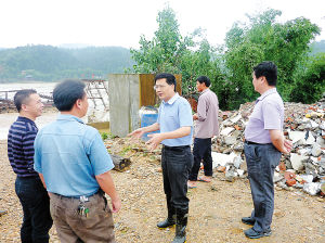 建阳抗击洪灾纪实洪水肆虐挡不住为民情怀