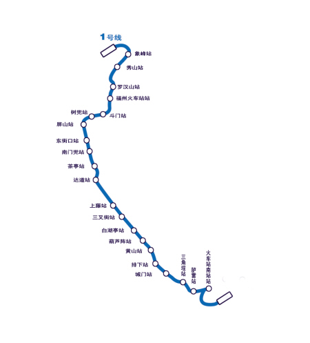 福州地铁提速 黄山站等5站本月下旬陆续改迁管线