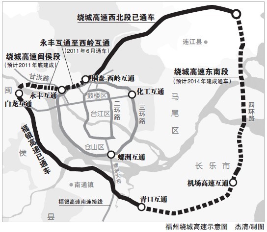 永丰连接甘洪路匝道贯通 四环2014年闭合通车