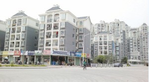 市区保障性住房项目"益民花园"一期已建成. 蔡建如 摄