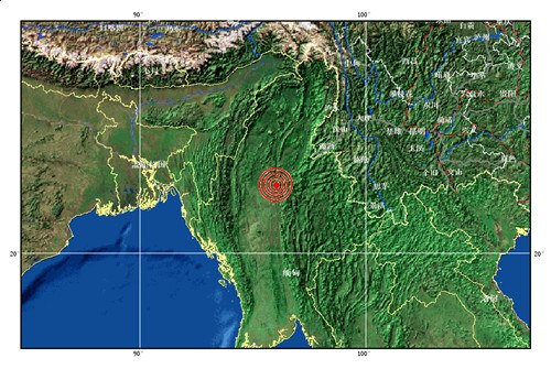 缅甸地震暂未有人员伤亡距第二大城市117公里