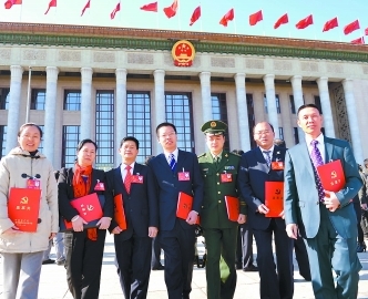 福建代表信心满怀走出会场