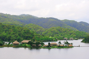 乐东尖峰岭天池风景如画