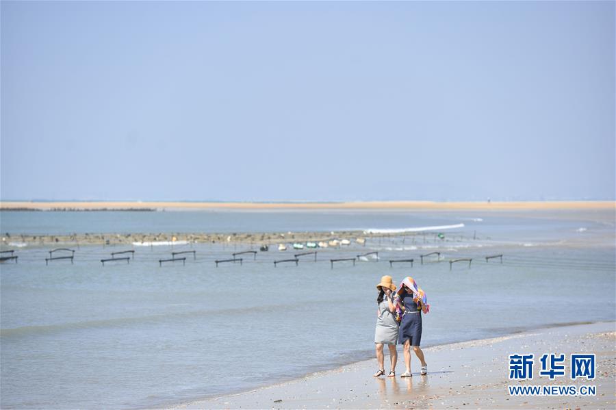 （环境）（4）福建晋江塘东村：海上沙堤 美若玉带