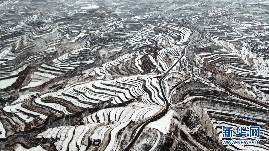 #（美丽中国）（5）甘肃定西：雪景如画 