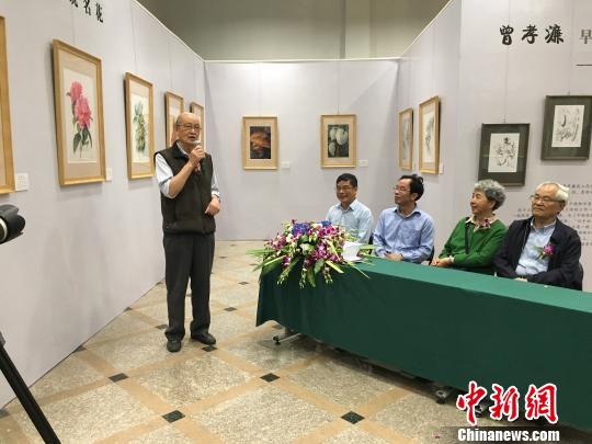 曾孝濂国内首次个人专题画展亮相昆明