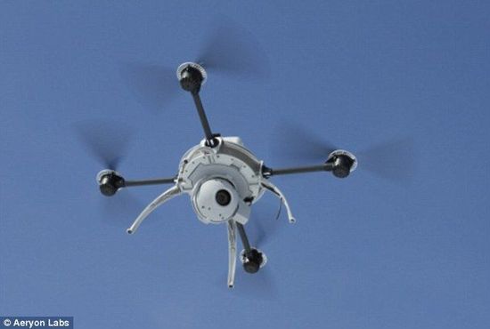 加拿大公司研发飞行机器人 可高空追踪罪犯