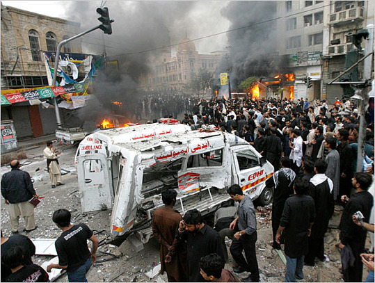 巴基斯坦卡拉奇爆炸致至少43人死亡