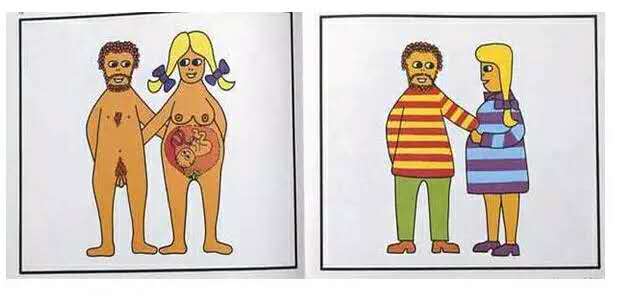 德国的儿童性教育图画书你会让宝宝看吗